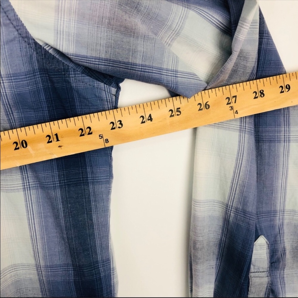 Retro Plaid Long Sleeve Western Pearl Snap Shirt - Picture 5 of 8